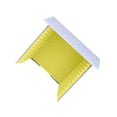 thumbnail image 4 of Ruiboury Soundproof Booth Studio Sound Recording Foam Cover Soundproof Desktop Panels Gray Yellow 60x60cm, 4 of 6
