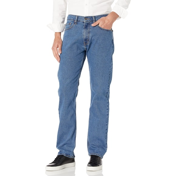 Signature by Levi Strauss & Co. Jeans Flex pour Homme Coupe Régulière Or, Indigo Moyen, 38W x 34L