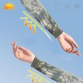thumbnail image 1 of Cycling Arm Protector Breathable Sunscreen Sleeve Comfortable Ice Silk Sports Outdoor Gear for Athletes, 1 of 3