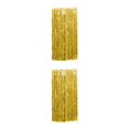 thumbnail image 3 of Wweixi Customized Fringe Curtain For Exquisite Anniversary Party Decorations Luster Gold 2Set, 3 of 5
