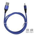 thumbnail image 2 of 3 In 1  Usb Cable Nylon Braided Fast Charging Cable  Plugs  Cable Multi  Plug Charging Cable 3 In 1 Nylon Braided  5A Super Fast Charging Cable For IOS/Type C/Micro USB Ports, 2 of 8