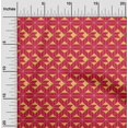 thumbnail image 1 of oneOone Cotton Cambric Fabric Square|Diamond & Triangle Geometric Printed Craft Fabric BTY 56 Inch Wide, 1 of 4