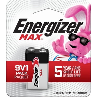 Piles alcalines 9 V Energizer MAX