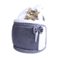 thumbnail image 3 of Hearth & Gear Pet Bag Cat Bag Double Pocket Cat Front Pack Carry Bag For Warm Pet Bag Travel For Dogs And Cats Backpack Expandable Pet Backpack Approved Bunny Stroller for Rabbits Dog Crate Large Dog, 3 of 5
