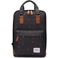 thumbnail image 1 of KAUKKO Stylish Oxford Fabric Backpack Travel Rucksack lightweight Hiking Bag Satchel, 1 of 5