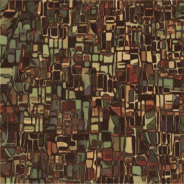 Ahgly Company Tapis d'Intérieur Lavables en Machine, Carrés de Nuit Transitionnel, Carrés de 8'