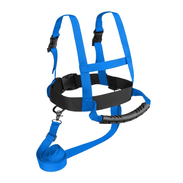 Maytalsory Beginner Skiing Safety Harness Control Child S Speed Easily Adjustable Size Both Shoulder - Waist blue