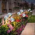 thumbnail image 4 of Solar Lights Outdoor 3 Led Solar Taraxacum Lamp Outdoor Waterproof Plastic Garden Stake Lamp, Automatically Closed for Garden Channel Decorationsolar Lights Outdoor Garden, 4 of 6