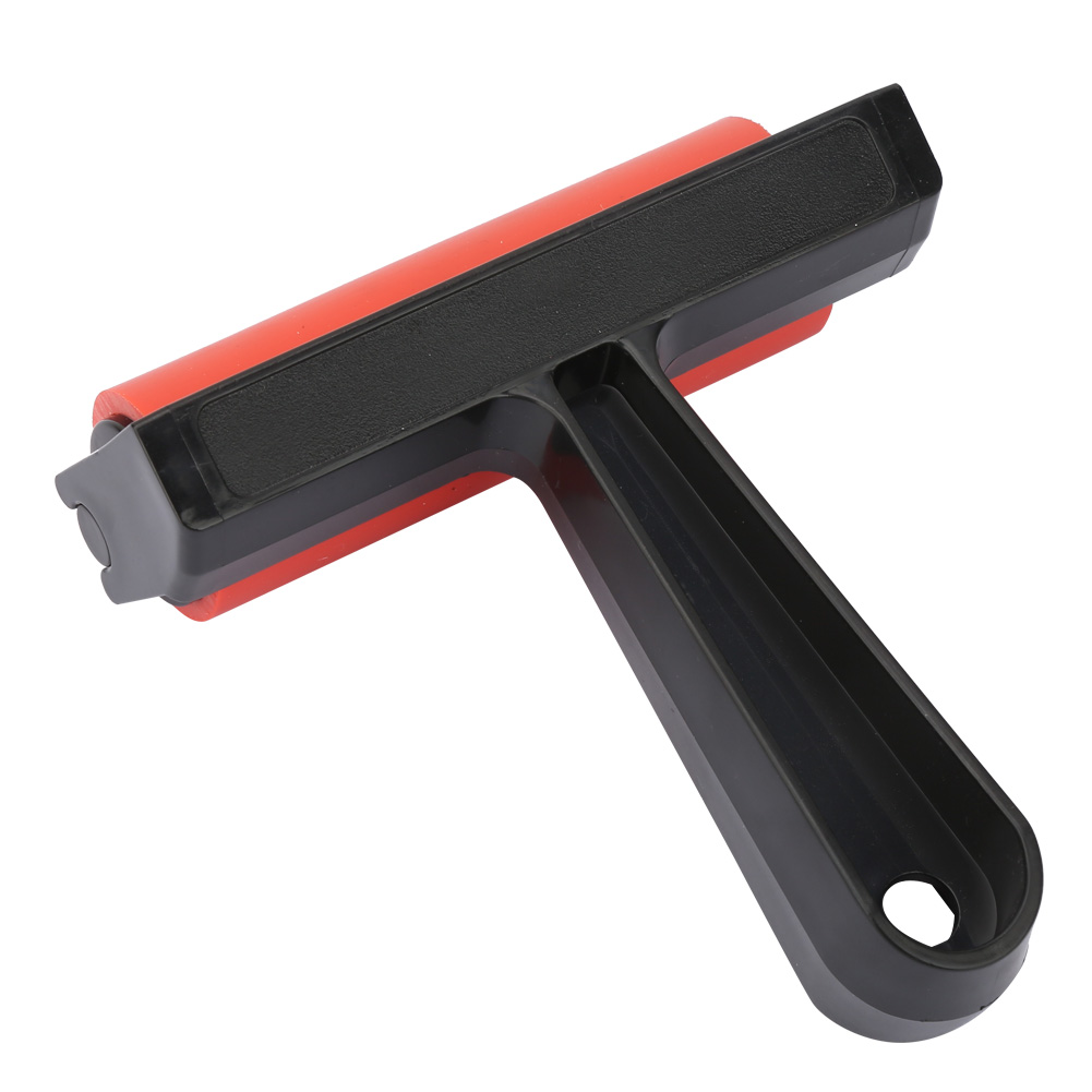 Brayer en Caoutchouc, 10 / 15 / 20 Cm Rouleau de Broyer en Caoutchouc, Pinceau à Rouleau Artiste Amateur