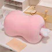 Chmadoxn Pillow Meat Bones Pillow Cute Stuffed Toy Removable Cushion Sleeping Pillow Soft Ham Dolls PP Cotton Throw Pillow