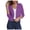 purple, variant on LNGOOR Women‘s Casual Cropped Knitted Cardigan 3/4 Sleeve Lightweight Open Front Sweater Blouse Ladies Fall Spring Outwear Mint Green