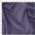 thumbnail image 4 of Soimoi Tissu en Cambric de Coton, Tissu à Imprimé Damassé Ogee au Mètre, 56 Pouces de Large, 4 of 5