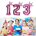 thumbnail image 1 of Mefallenssiah Summer Party Hawaii Palm Tree Party Pineapple Film Balloons Decoration Set 16'', 1 of 5