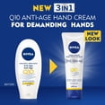 thumbnail image 2 of NIVEA 3-in-1 Q10 Anti-Age Hand Cream (100mL), Hand Cream for Normal to Dry Hands, Moisture Care Formula for Smooth Hands, For Use After Hand Sanitizer or Hand Soap, 2 of 2