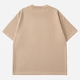 thumbnail image 3 of T-shirts pour Hommes à Manches Courtes Homme Uni Mode Décontracté Chandail à Enfiler Col Rond T-Shirt à Manches Courtes Hauts T-Shirts pour Hommes Mode Into the Am T-Shirts pour Hommes T-Shirts pour Hommes Grande Taille, 3 of 3