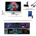 thumbnail image 4 of Computer Temp Monitor, Dual USB Interface PC Sensor Panel Display 3.5in IPS 360 Degree Rotation  for Gaming, 4 of 7