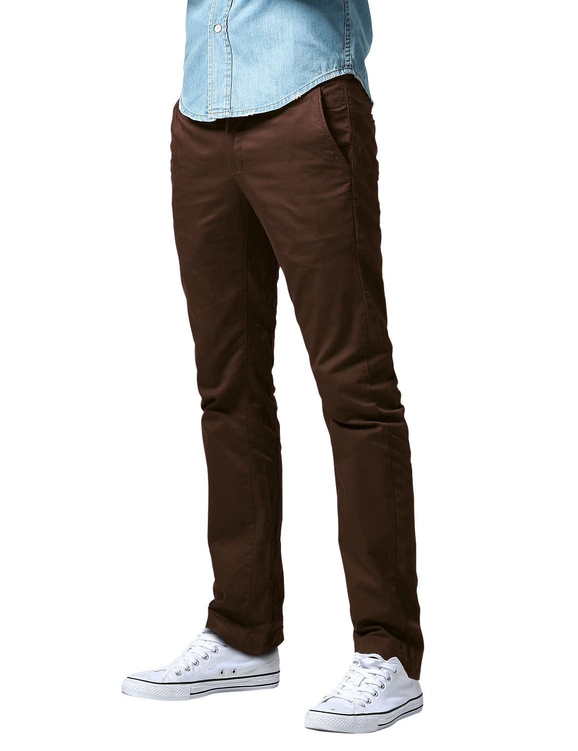 Matchstick Men's Athletic Fit Straight Leg Casual Pants