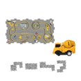 thumbnail image 1 of Educational Puzzle Railway Car Playset Electric Track Themed Assembly Christmas Toys, 1 of 8