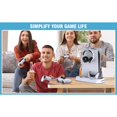 thumbnail image 3 of APPIE Support PS5 avec Ventilateur de Refroidissement pour Console Playstation 5, Station de Charge pour Manettes Doubles PS5, Accessoires de Rangement Verticaux PS5 pour Édition Numérique PS5/Ultra HD - Blanc, 3 of 10