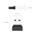 thumbnail image 3 of Dvkptbk Adaptateur Bluetooth Plug and Play USB pour PC, Récepteur Bluetooth 5.3 Supporte Tous les Pilotes Gratuits Windows 11/10/8/7/XP pour Bureau, Ordinateur Portable, Imprimantes, Haut-Parleurs, Etc. Adaptateur Bluetooth en Liquidation, 3 of 8
