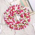 thumbnail image 1 of Simulation de Style Uropéen Guirlande Rotin Fleur Ornement Simulation Couronne, 1 of 6