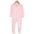 thumbnail image 2 of Grenouillère à Manches Longues Zippée pour Bébés Garçons et Filles, Pyjama une-Pièce à Pieds, 2 of 8