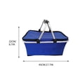 thumbnail image 1 of Portable Cooler Bag with Insulated Foam and PEVA Lining for Food Storage 10 in x 8 in x 6 in, 1 of 2