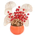 thumbnail image 3 of New Year Decoration Desk Flower Red Berry For Wedding Spring Festival Home Decor, 3 of 12