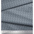 thumbnail image 3 of Soimoi Viscose Chiffon Fabric Triangle Shirting Printed Fabric 1 Yard 42 Inch Wide, 3 of 3