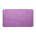 thumbnail image 2 of weibbin Pad Bathroom Shower Rugs - Non-Slip Absorbent Soft Machine Washable Shower Mats for Living Room, Bedroom, Bathroom, Home Decor, 50x80cm, 2 of 5