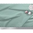 thumbnail image 3 of Soimoi Velvet Fabric Window Pane Check Print Fabric by Yard 58 Inch Wide, 3 of 3