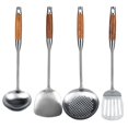 thumbnail image 2 of LAFGUR 4Pcs/Set Kitchenware Set, Spatula, Kitchen Tool Cookware Set Rosewood Handle For Home, 2 of 8