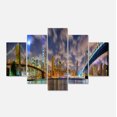 thumbnail image 2 of Manhattan en Mémoire du 11 Septembre - Impression sur Toile de Paysage Urbain, 2 of 3