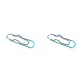 thumbnail image 1 of Metal Pen Clips,Paperclip Pen Holders for Notebooks and Papers,Multifunctional Pen Clips,Portable Metal Paper Clips,Pen Holder Clip for Notebook,Books,Planner,Journals,Clipboard and Paper,Blue 2PCS, 1 of 6