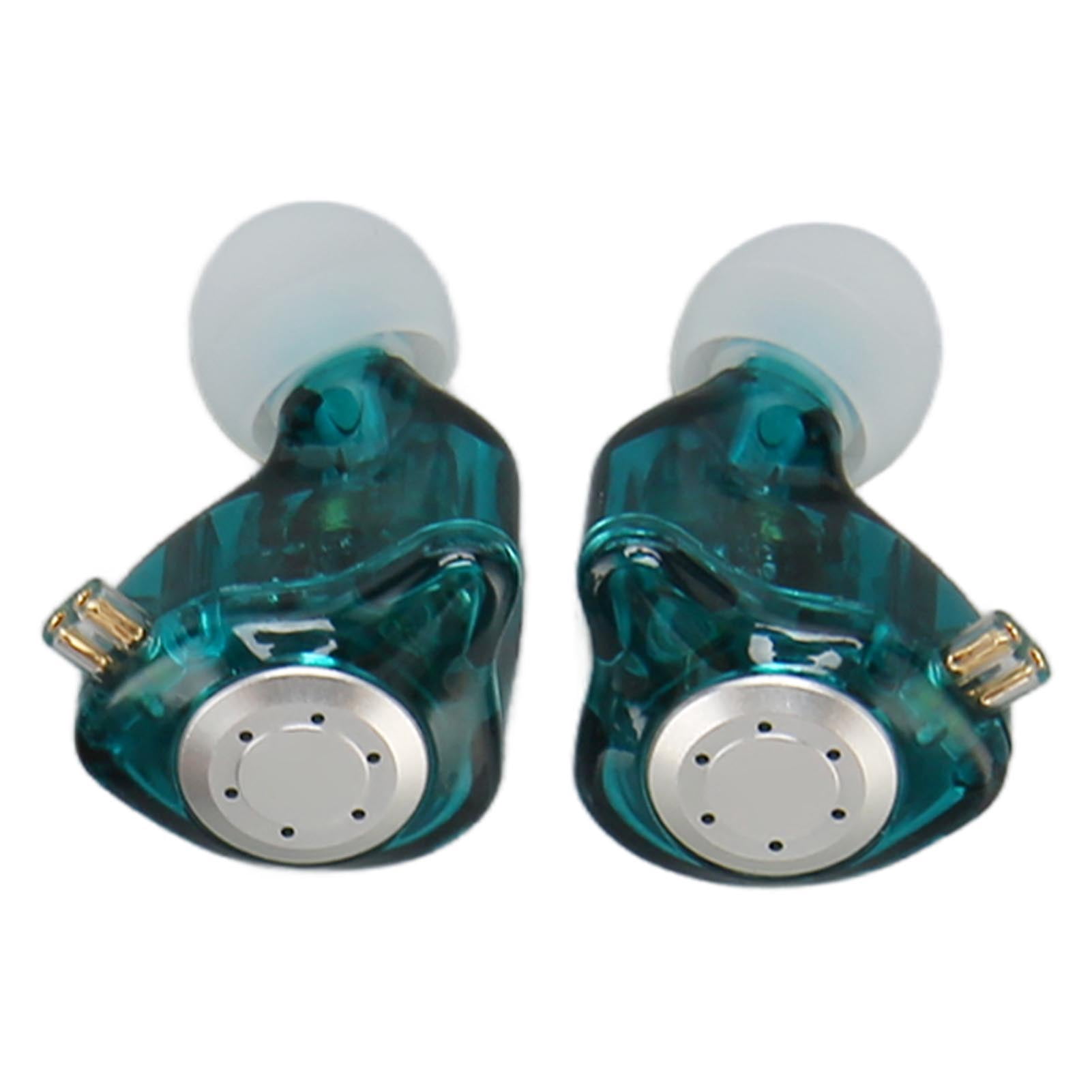 In Ear Monitors Earphones Studio Earphones Dynamic Clear Sound & Deep Bass, 1DD Wired Earbuds for Bass Player, Stage, Rehearsals, Music