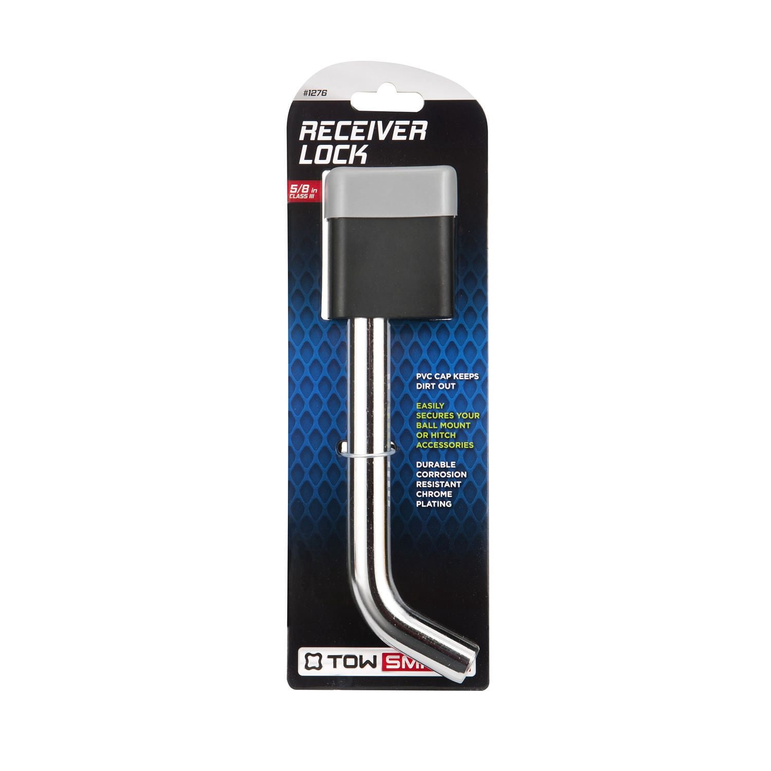 1,58 cm (5/8 po), Verrou de récepteur d'attelage