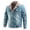 Light Blue, variant on IROINNID Mens Denim Jacket On Sale Loose Winter Mid-length Lamb Velvet Jacket Plus Velvet Warm Coat,Black