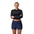 thumbnail image 2 of Speedo Women's Lookout Swim Shorts - Peacoat, Size: S, 2 of 4