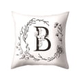thumbnail image 2 of Xihbxyly throw pillow covers Decorative Pillow Covers Letters Pattern Case Sofa Car Cushion Cover Throw Home Decoration, 2 of 2