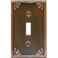 thumbnail image 1 of Atron Electro Industries Studio Bronze Toggle Wall Plate, 1 of 1