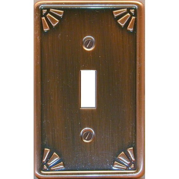 Atron Electro Industries Studio Bronze Toggle Wall Plate