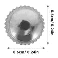 thumbnail image 2 of CRILSTYLEO 10Pcs Plated Silver Metal Vernier Calipers Thumb Screws Threaded Knurled Locking Screw Knobs for Secure Clamping, 2 of 8