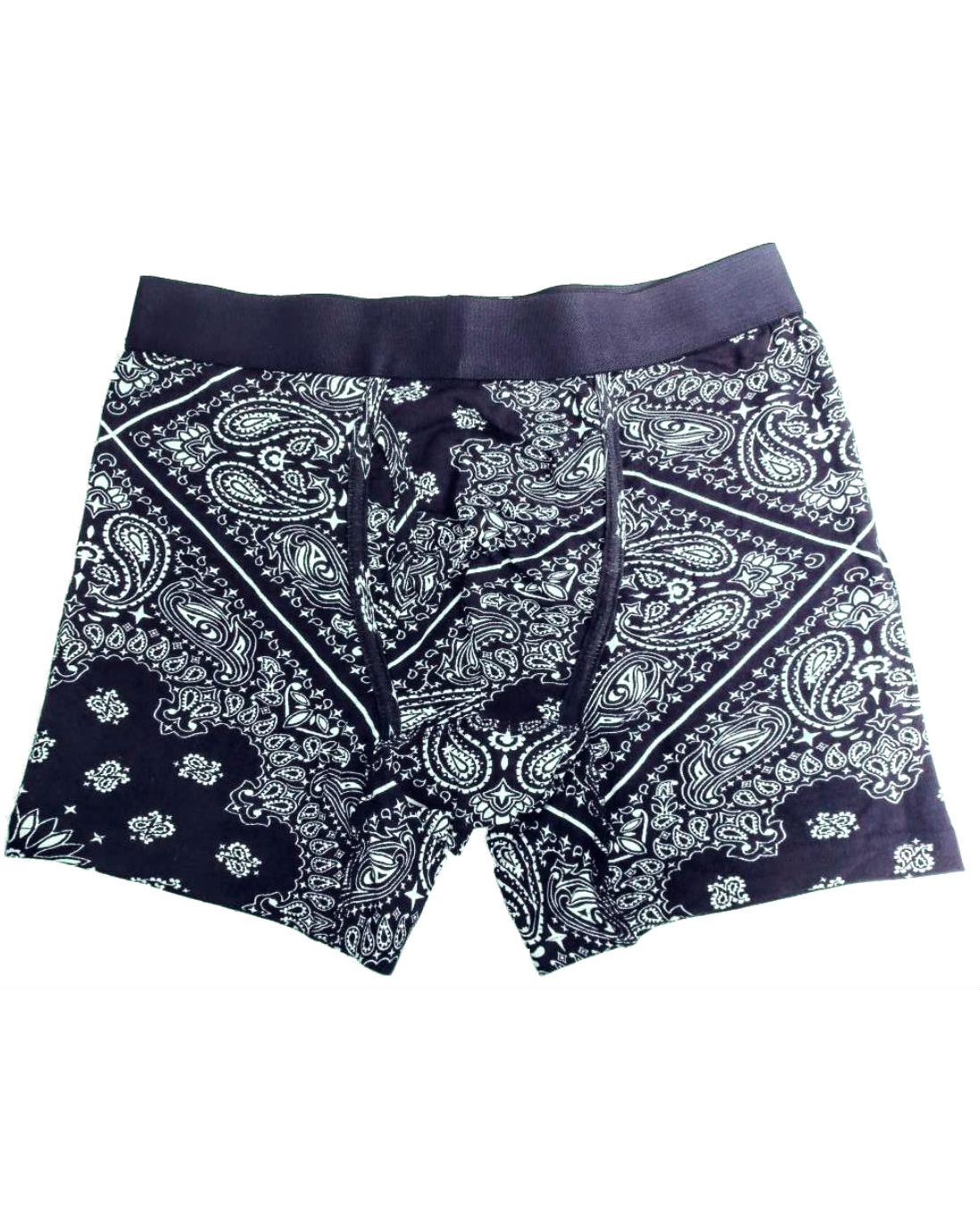 Men's' Underwear Fun Print Briefs Adult Boxer Shorts