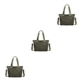 thumbnail image 3 of kurtrusly 1/2/3 Sac Fourre-Tout Durable pour Femmes - Anti-Rayures et Résistant à l'Usure Pratique Vert 3 Pcs, 3 of 6