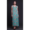 thumbnail image 3 of Bimba Robe Longue pour Femmes en Rayonne à Imprimé Floral Chic Bohème d'Été Maxi de Plage - XX-Grand, 3 of 5