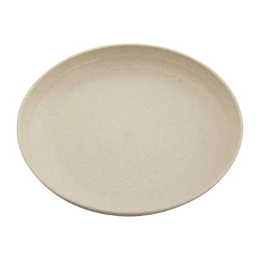 Assiettes de Souper Ménagères en Plastique Durables - Vaisselle Légère et Lavable au Lave-Vaisselle pour Fruits, Dumplings et Repas
