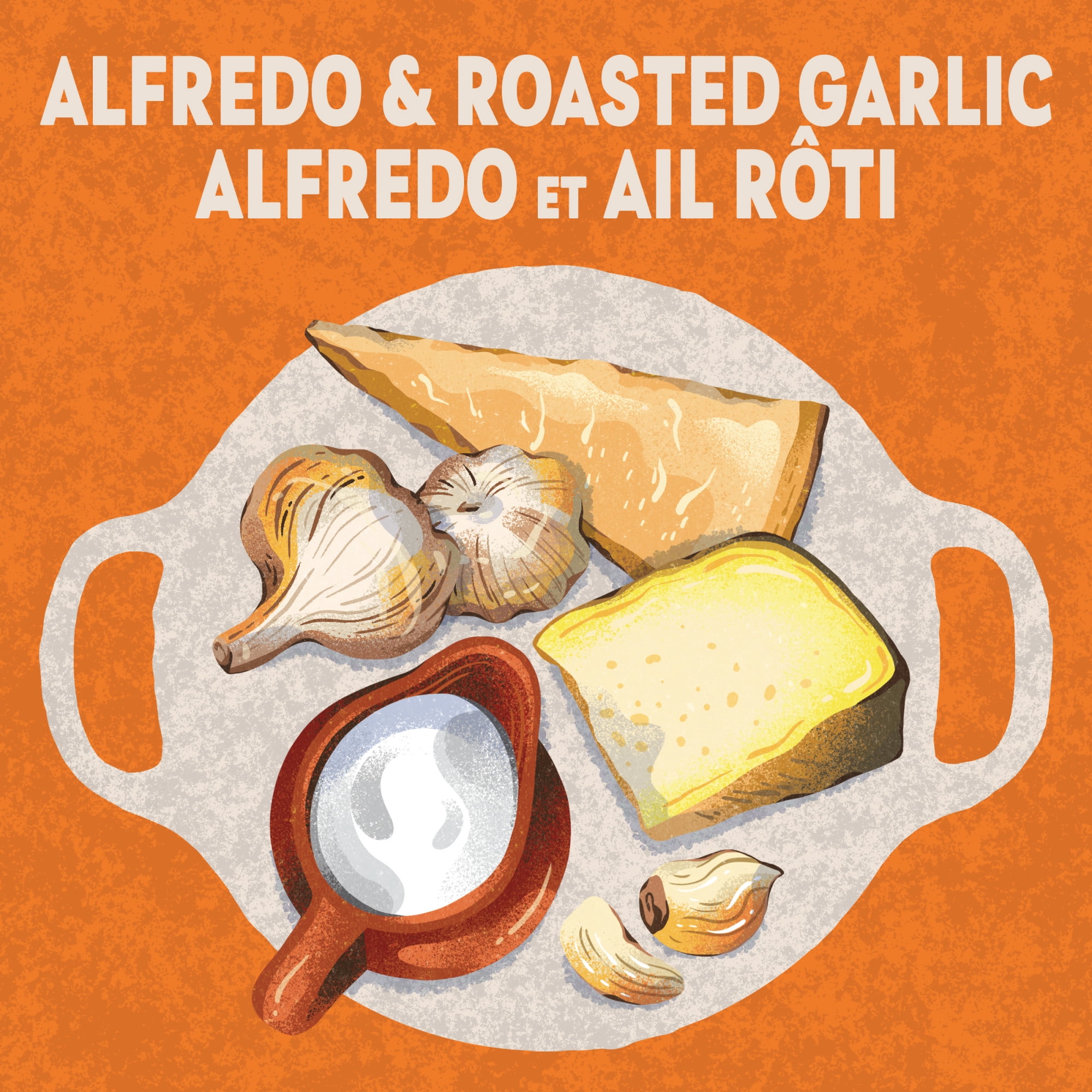 Classico Alfredo & Roasted Garlic Pasta Sauce
