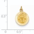 thumbnail image 2 of Charme de Communion Sainte en Or Jaune 14K, 2 of 2