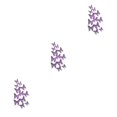 thumbnail image 1 of Transemion Glitter And Exquisite Stickers For Amazing Home Decor With Butterflies Various LK12 Purple 3Set, 1 of 6