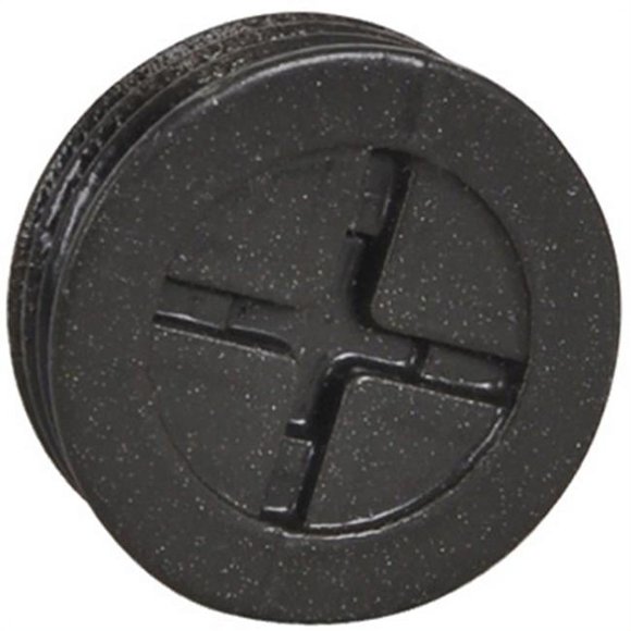 Hubbell Electrical PT-50-AL-BR 0.5 in. Closure Plugs- 3 Pack- Bronze
